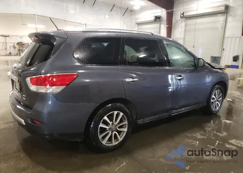 2013 Nissan Pathfinder S z USA, uszkodzony, nr VIN 5N1AR2MMXDC662106